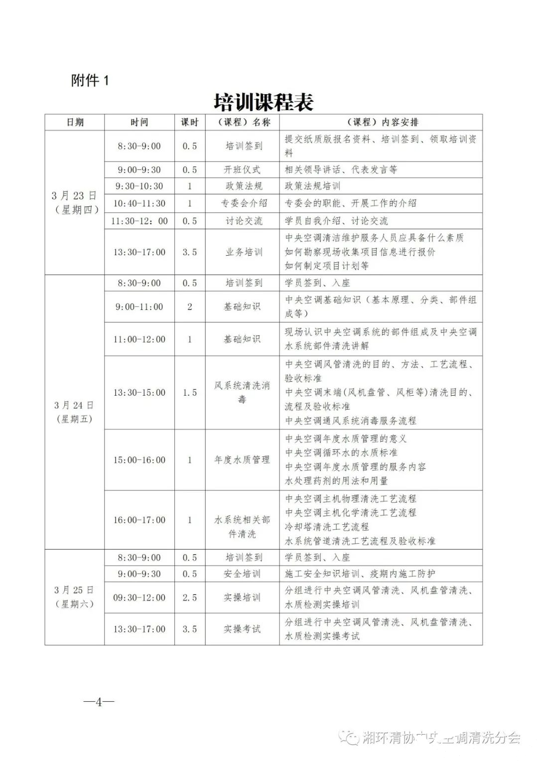 【重要通知】第二十二期湖南省集中空調(diào)清洗消毒職業(yè)技能培訓(xùn)開班啦！(圖4)